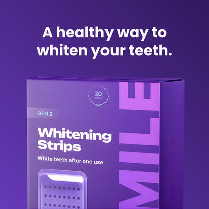 Purple Teeth Whitening Strips